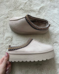 Mules à plateforme BEIGE